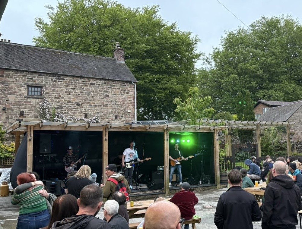 Riot Season playing live at Dragonstock, The George in Belper